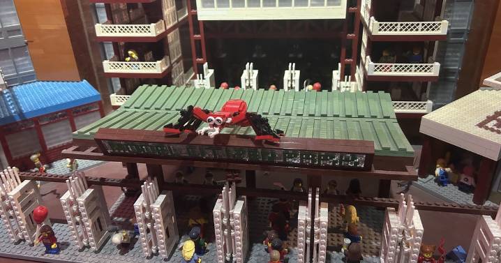Legoland Discovery Center adds 'Durantula' to Phillies ballpark display for Red October
