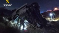 Dos heridos, uno grave, en un accidente de tráfico en la autopista AP
