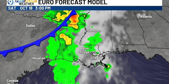 More quiet days before weekend rain