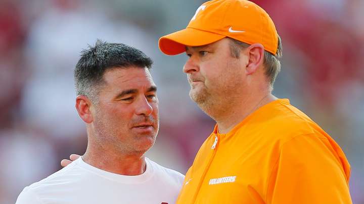 Tennessee game means more to OU teammates of Josh Heupel, Seth Littrell