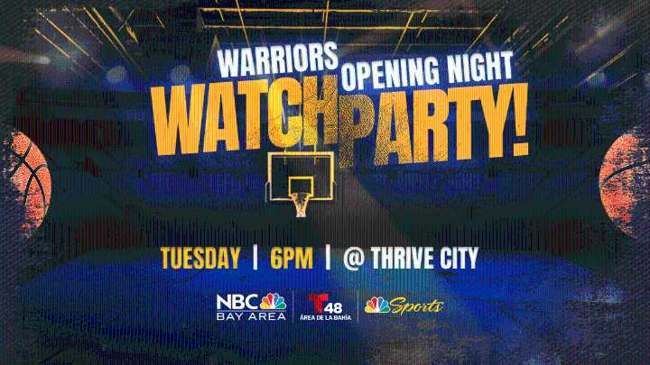 Warriors Watch Party In San Francisco