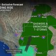 Priscilla's moisture to raise flash flood risk in southwestern US
