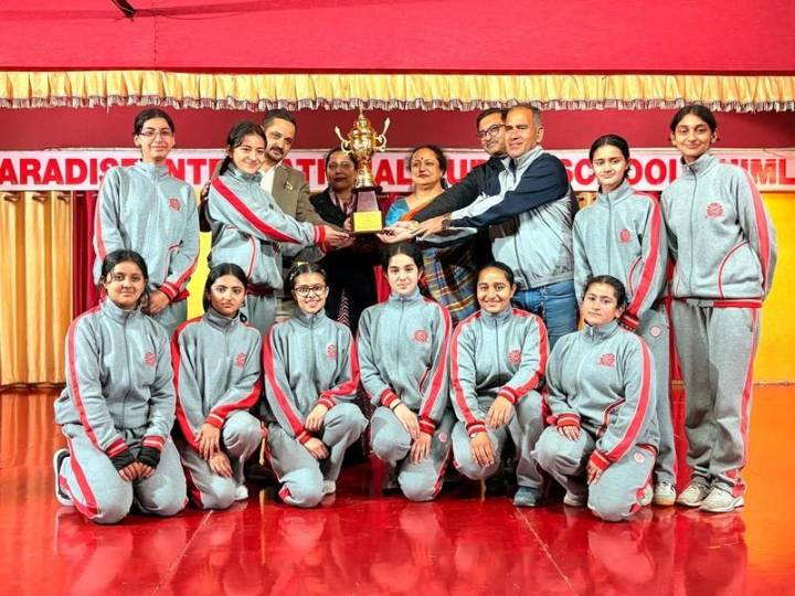 Saraswati Paradise Internatinal Public School, Sanjauli hosts Volleyball Championship