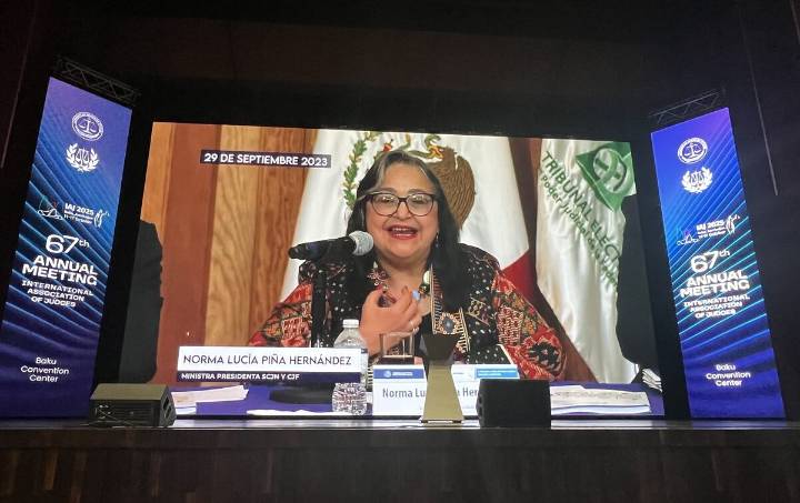 Norma Piña se lleva premio por Independencia Judicial y así fue su discurso de victoria