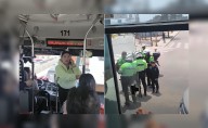 Policía se negó a pagar pasaje y llamó a colegas para detener al chofer frente a todos los pasajeros: testigos grabaron la escena