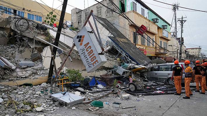 Filipinas se centra en labores de socorro tras terremoto de magnitud 6,9 que dejó 72 muertos