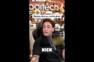 Momo les respondió fuerte a los libertarios que lo atacaron en su chat: "Tengo la vida resuelta, el problema lo van a tener ustedes"