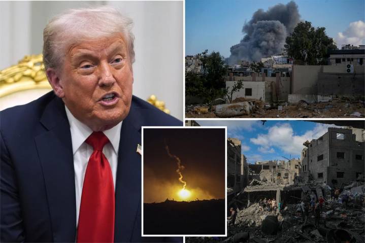 Trump confident cease-fire will hold after Israeli strikes in Gaza