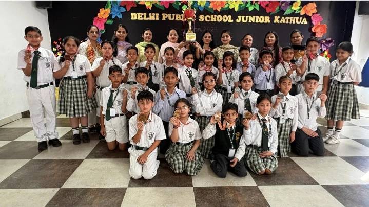 DPS Junior Kathua wins overall championship at North India Karate Meet