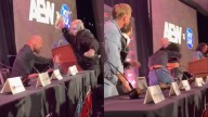 AEW’s Darby Allin Jumps Jon Moxley At NY Comic Con