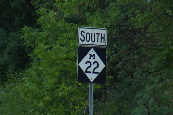 M-72 and M-22 intersection in Grand Traverse County closed for paving