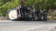 Campo Quijano: El camión accidentado en Ingeniero Maury transportaba nitrato de amonio