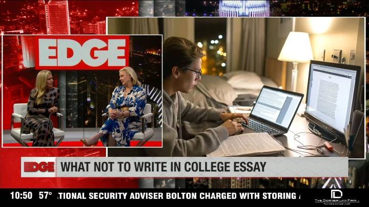 The Edge: Experts say a lot of kids are writing about graphic or overly personal things in their college essays