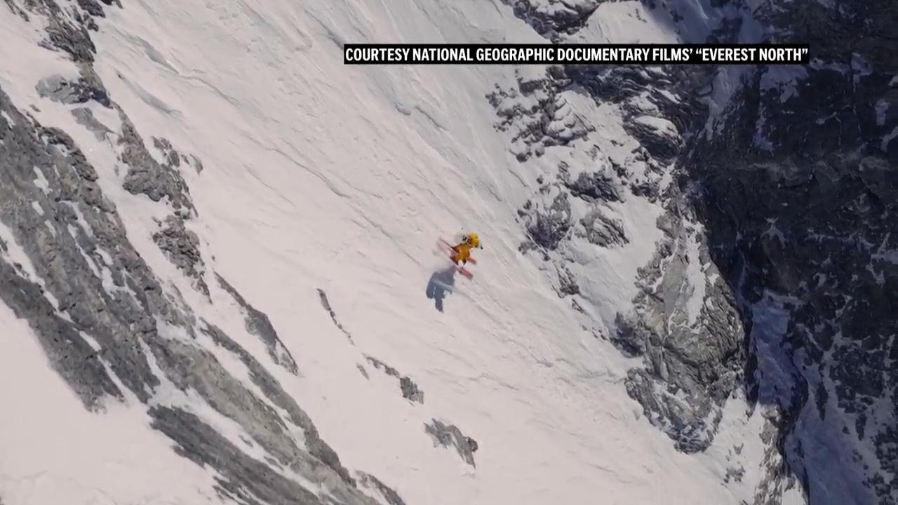 Extreme skier Jim Morrison descends Everest in upcoming National Geographic documentary film