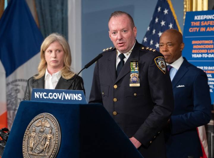 NYPD chief Michael LiPetri replacing John Chell as department's top uniformed officer
