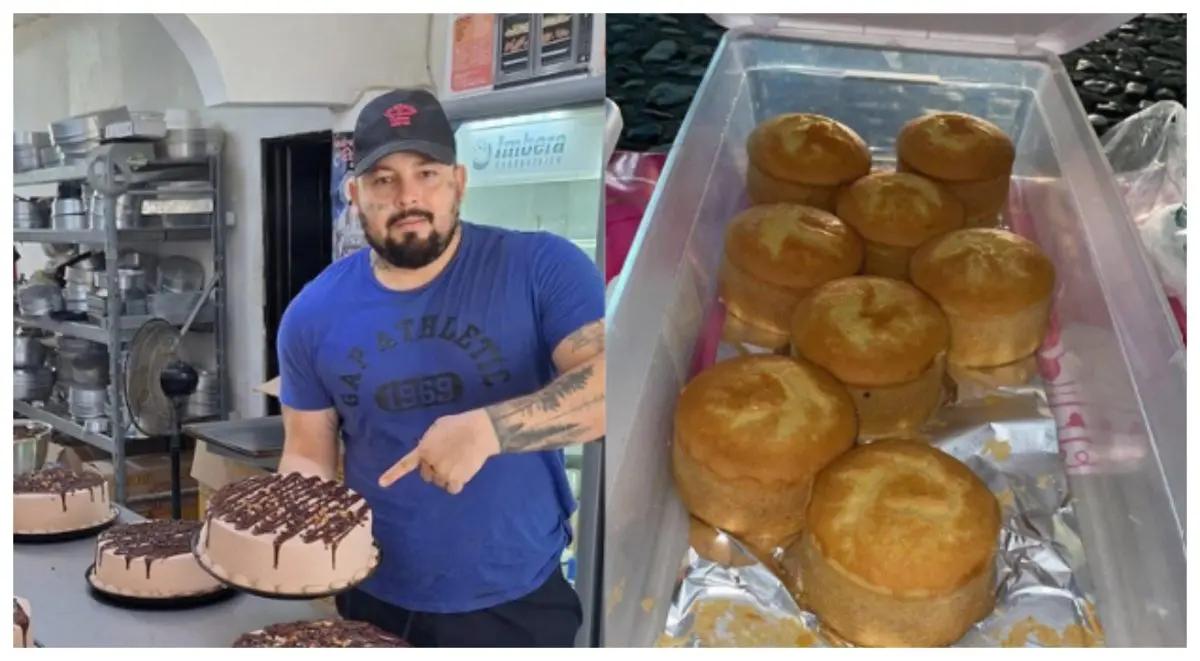 Pastelero de Bahía de Banderas conmueve al ofrecer pan gratis a quienes no tengan que comer