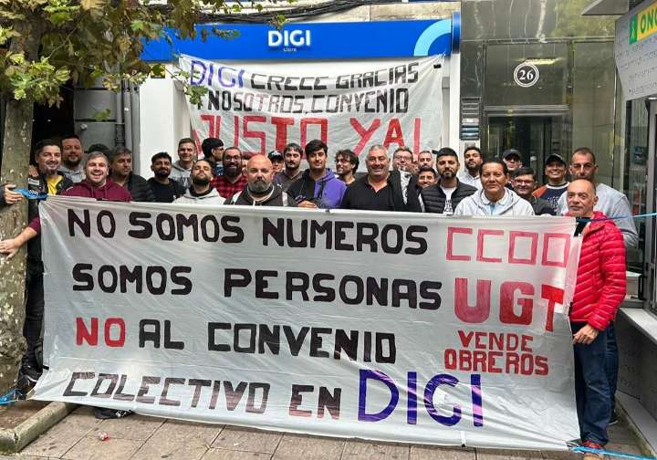 La plantilla de DIGI en Cantabria retoma la huelga para rechazar el nuevo convenio