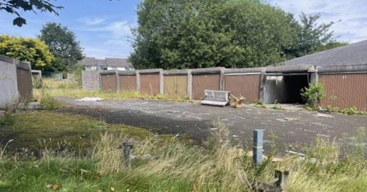 The row of 28 garages that have become a 'constant nuisance' for residents