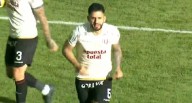 ‘El Tano’ Di Benedetto anota el tanto del empate entre Universitario y ADT