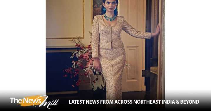 Isha Ambani dazzles in pink zardozi outfit with jewellery from her mother Nita Ambani’s collection at British Museum Ball