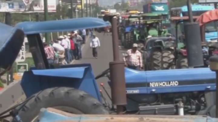 Campesinos y Productores Agrícolas Protestan en 20 Estados del País