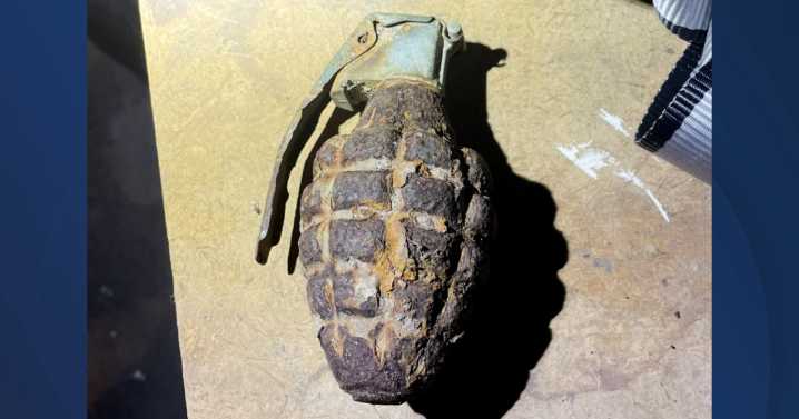 Child finds WWII-era grenade in family’s yard in Washington, bomb squad responds