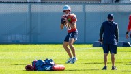 Mike Vrabel sends hint to Patriots QB Drake Maye with Josh Allen praise