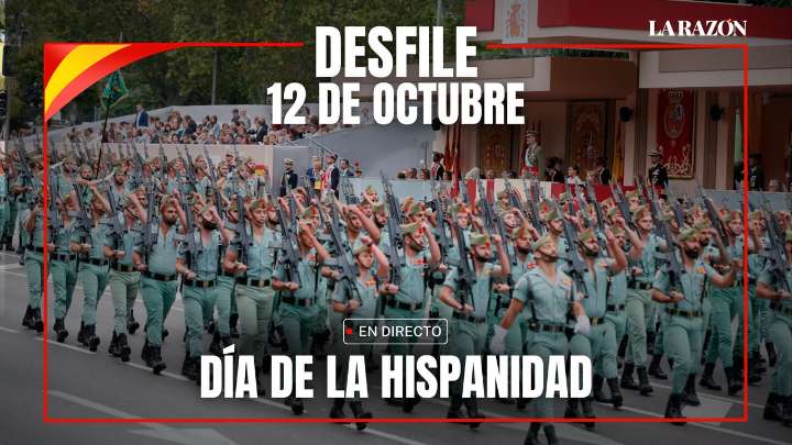 Vídeo el desfile de las Fuerzas Armadas por el Día de la Hispanidad