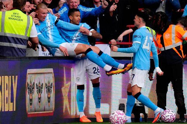 ‘After 10 seconds he started pushing me and it motivates me’ – Erling Haaland bullies Brentford to stay on incredible scoring run