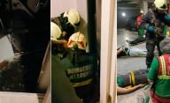 Palermo: cayó un ascensor y rescataron a nueve jóvenes