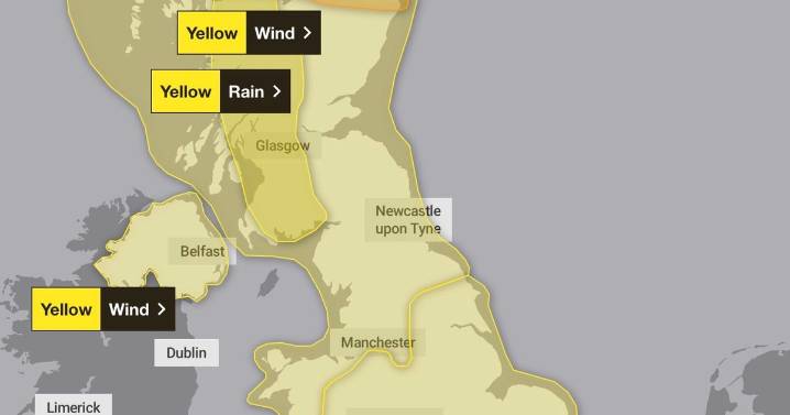 Storm Amy: Met Office weather warnings dramatically extended to all of UK