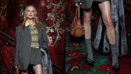 Diane Kruger Endorses Miu Miu's Buckle Heels at Art Basel Paris Dinner