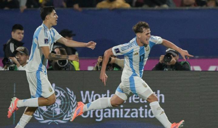 Llegó el gol de Argentina y Colombia pierde en el Mundial sub