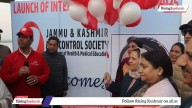 Health Min Sakina Itoo, KU VC Nilofer Khan flag off 5km Red Run to raise HIV/AIDS awareness.