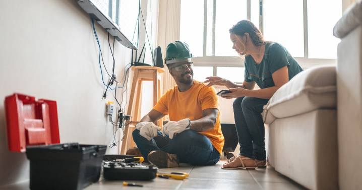 Brits have a thing for Mr Fix-It as relationships with tradies more successful