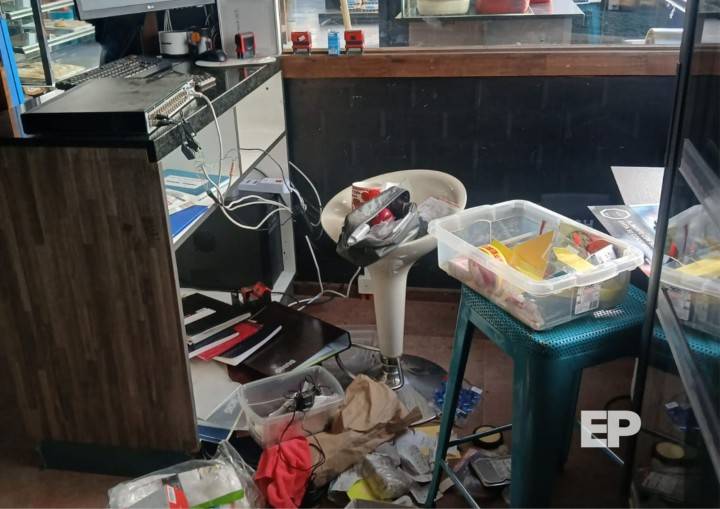 Violento robo en Mr. Snack del Club Hípico deja importantes destrozos