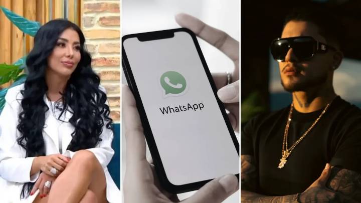Marcela Reyes recibió un aterrador mensaje desde el celular de B