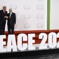 Theatrics trumped all at Trump's Gaza summit