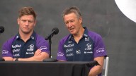 NRL grand final 2025, Craig Bellamy press conference, Stefano Utoikamanu, video