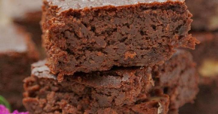 Brownie con pasta de porotos con un resultado sorprendente