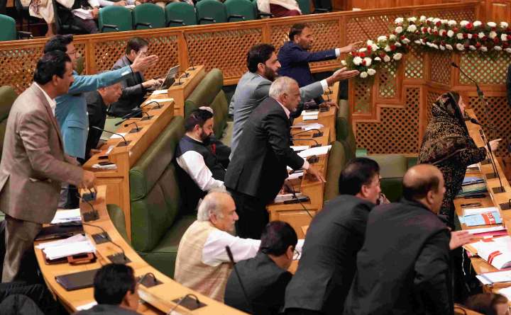 J-K Assembly rejects bill seeking recognition of proprietary rights of houses built on govt land illegally