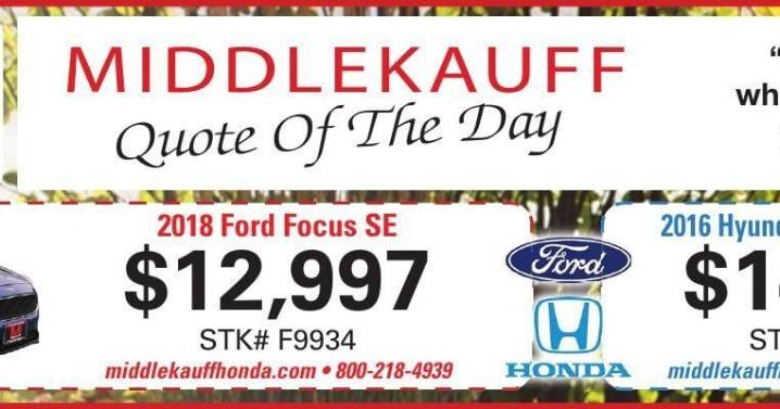 MIDDLEKAUFF AUTO GROUP * 