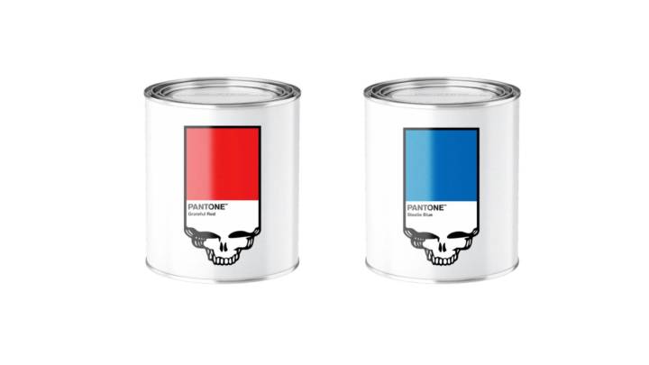 Grateful Dead collabs with Pantone to create two Dead