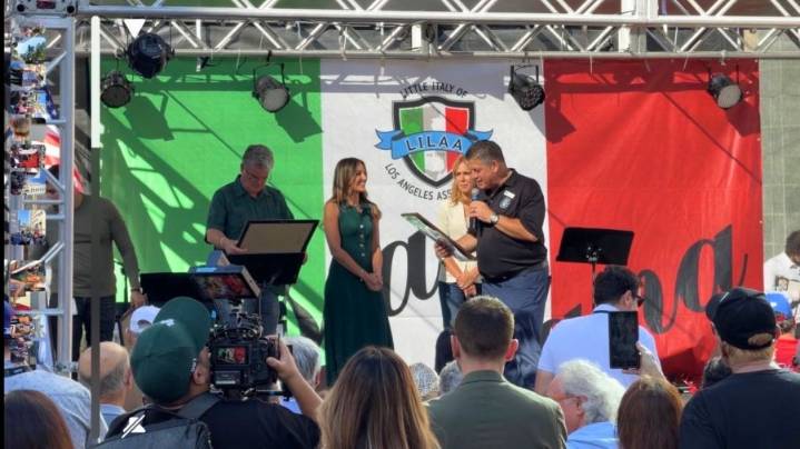 KTLA’s Samantha Cortese honored at 2025 Festa Italiana in San Pedro