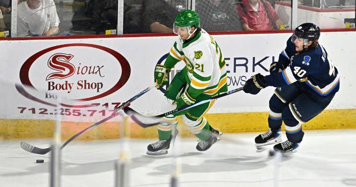 USHL: Jefferis' late goals help give Muskies a victory over Sioux Falls  in home opener