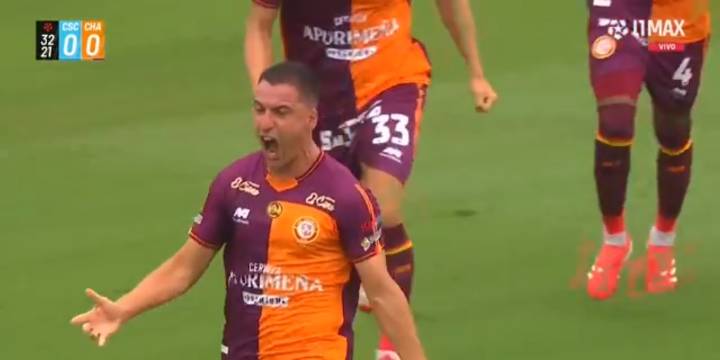 Gol de Pablo Bueno tras insólito error de Sporting Cristal ante Los Chankas por duelo de Liga 1 2025