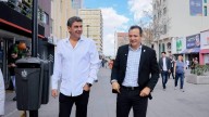 “Un tiburón en Chihuahua”: Alcalde Marco Bonilla recibe al empresario Arturo Elías Ayub