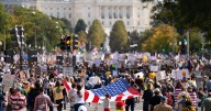 People fill the streets for 'No Kings' rally in Washington