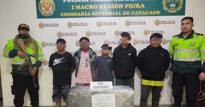 Piura: Policía captura a integrantes de presunta banda “La Nueva Generación” en Catacaos