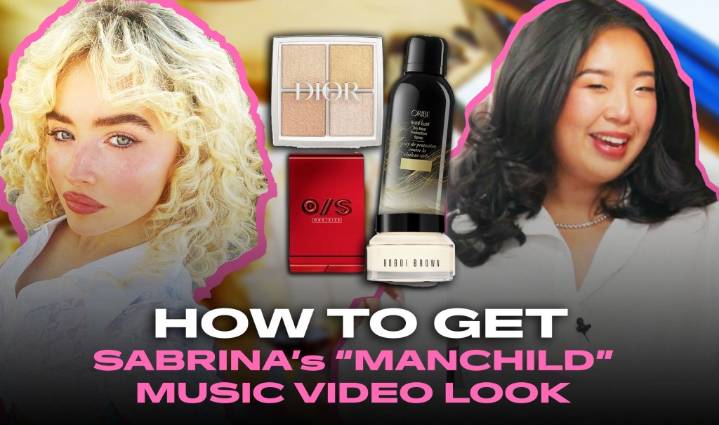 Re-Creating Sabrina Carpenter’s ‘Manchild’ Music Video Look